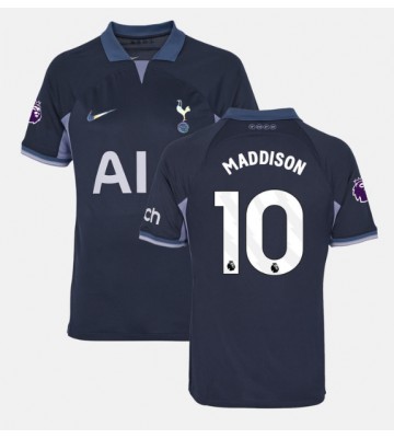 Tottenham Hotspur James Maddison #10 Venkovní Dres 2023-24 Krátkým Rukávem