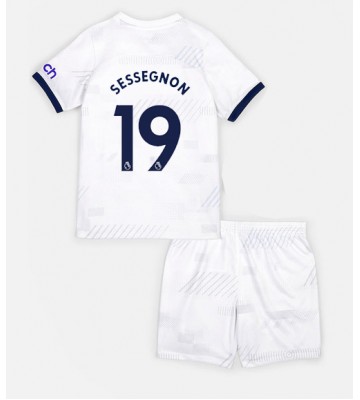 Tottenham Hotspur Ryan Sessegnon #19 Domácí dres komplet pro Děti 2023-24 Krátkým Rukávem (+ Krátké kalhoty)