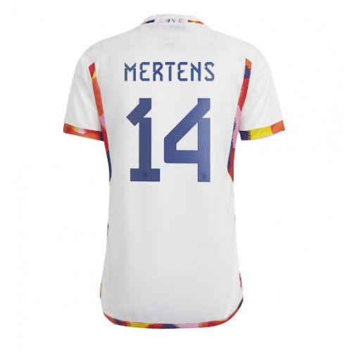 Belgie Dries Mertens #14 Venkovní Dres MS 2022 Krátkým Rukávem
