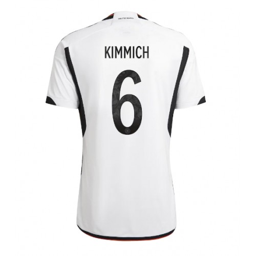 Německo Joshua Kimmich #6 Domácí Dres MS 2022 Krátkým Rukávem