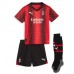 AC Milan Christian Pulisic #11 Domácí dres komplet pro Děti 2023-24 Krátkým Rukávem (+ Krátké kalhoty)