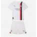 AC Milan Christian Pulisic #11 Venkovní dres komplet pro Děti 2023-24 Krátkým Rukávem (+ Krátké kalhoty)