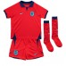Anglie Jordan Henderson #8 Venkovní dres komplet pro Děti MS 2022 Krátkým Rukávem (+ Krátké kalhoty)