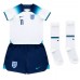 Anglie Marcus Rashford #11 Domácí dres komplet pro Děti MS 2022 Krátkým Rukávem (+ Krátké kalhoty)