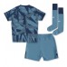 Aston Villa Alternativní dres komplet pro Děti 2023-24 Krátkým Rukávem (+ Krátké kalhoty)