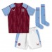 Aston Villa Moussa Diaby #19 Domácí dres komplet pro Děti 2023-24 Krátkým Rukávem (+ Krátké kalhoty)