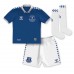 Everton Dwight McNeil #7 Domácí dres komplet pro Děti 2023-24 Krátkým Rukávem (+ Krátké kalhoty)