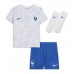 Francie Aurelien Tchouameni #8 Venkovní dres komplet pro Děti MS 2022 Krátkým Rukávem (+ Krátké kalhoty)