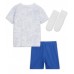Francie Venkovní dres komplet pro Děti MS 2022 Krátkým Rukávem (+ Krátké kalhoty)
