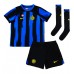 Inter Milan Benjamin Pavard #28 Domácí dres komplet pro Děti 2023-24 Krátkým Rukávem (+ Krátké kalhoty)