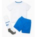 Itálie Venkovní dres komplet pro Děti 2022 Krátkým Rukávem (+ Krátké kalhoty)