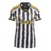 Juventus Dusan Vlahovic #9 Domácí Dres pro Dámy 2023-24 Krátkým Rukávem
