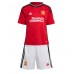 Manchester United Bruno Fernandes #8 Domácí dres komplet pro Děti 2023-24 Krátkým Rukávem (+ Krátké kalhoty)