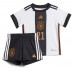 Německo Ilkay Gundogan #21 Domácí dres komplet pro Děti MS 2022 Krátkým Rukávem (+ Krátké kalhoty)