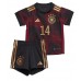 Německo Jamal Musiala #14 Venkovní dres komplet pro Děti MS 2022 Krátkým Rukávem (+ Krátké kalhoty)