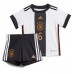 Německo Joshua Kimmich #6 Domácí dres komplet pro Děti MS 2022 Krátkým Rukávem (+ Krátké kalhoty)