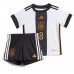 Německo Leon Goretzka #8 Domácí dres komplet pro Děti MS 2022 Krátkým Rukávem (+ Krátké kalhoty)