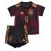 Německo Leon Goretzka #8 Venkovní dres komplet pro Děti MS 2022 Krátkým Rukávem (+ Krátké kalhoty)