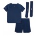 Paris Saint-Germain Domácí dres komplet pro Děti 2023-24 Krátkým Rukávem (+ Krátké kalhoty)