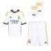 Real Madrid Antonio Rudiger #22 Domácí dres komplet pro Děti 2023-24 Krátkým Rukávem (+ Krátké kalhoty)